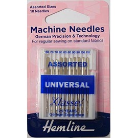 Hemline Assorted Machine Needles 10 Pack