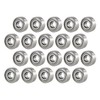 Hoggy 20 MR93ZZ Steel Ball Bearings 3 mm x 9