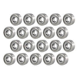Hoggy 20 MR93ZZ Steel Ball Bearings 3 mm x 9 mm x 4 mm