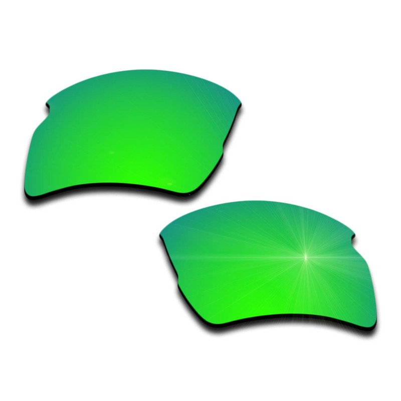 Polarized Replacement Lenses for Oakley Flak 2.0 XL - Green