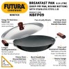 Futura Non-Stick Appachatty Breakfast Pan with Stainless Steel Lid 8.66