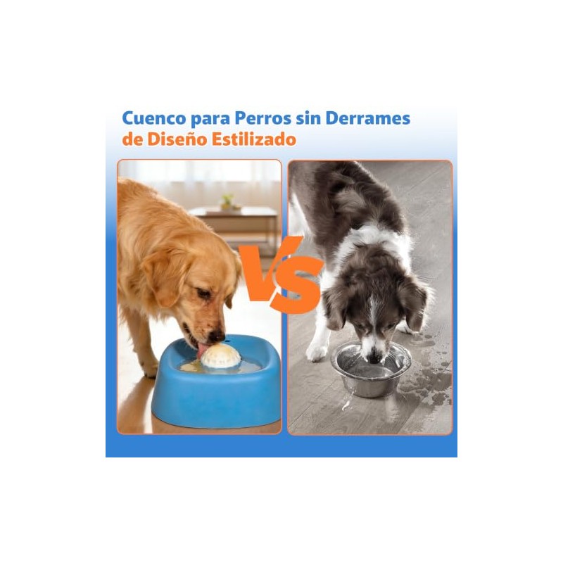 Cuenco Lamer Perro con Bola + Licking Mat para Perro
