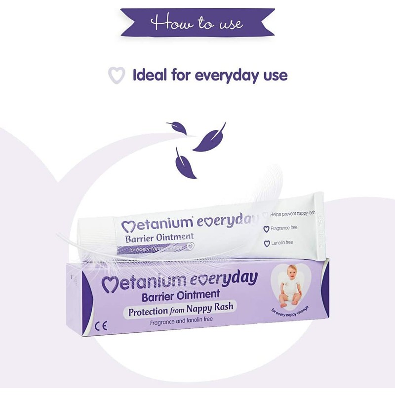 Metanium Everyday Barrier Ointment, 40g, Pack of 1
