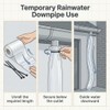 Temporary Rainwater Downpipe Kit for Gutter Outlets Storm Drainage (30