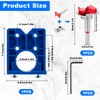 1 Piece Drilling Template Hinges, Forstner Drill Wood Drill, Hinge