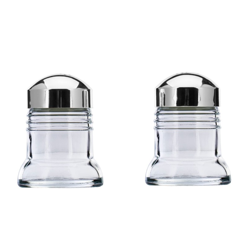 Westmark Salz- und Pfefferstreuer-Set, 2-tlg., Fassungsvermögen: je 40 ml, Glas/ABS,