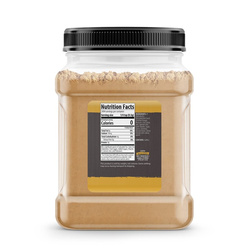 Birch & Meadow Worcestershire Sauce Powder (2.75 lb), Savory Flavor,