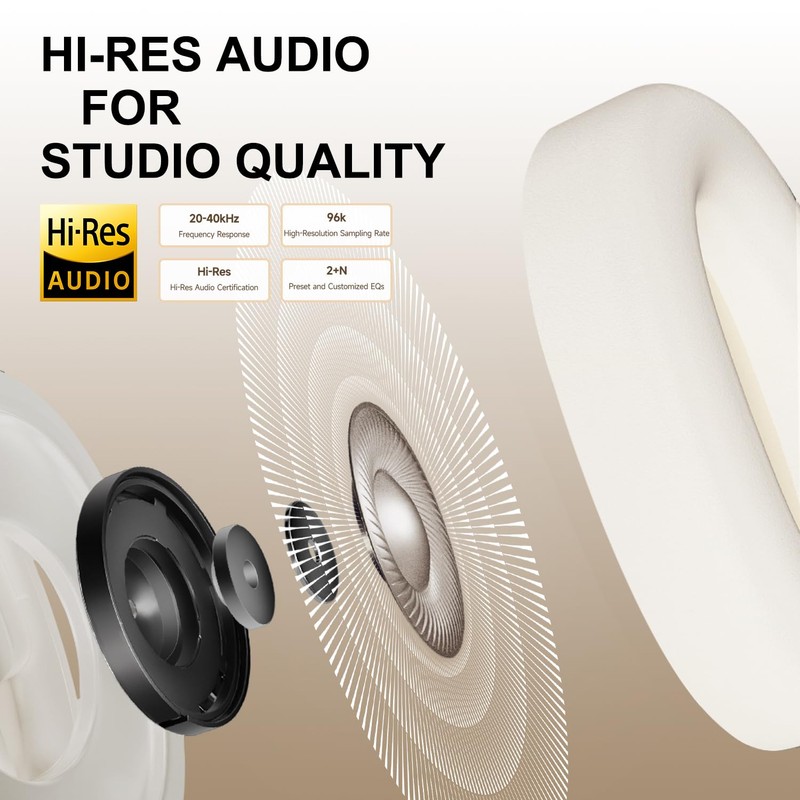 Edifier Atom Max 44dB Active Noise Cancelling Headphones Bluetooth 5.4