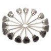 Bestgle 45pcs Steel Wire Wheel Brushes Polishing Set Buffing Accessories