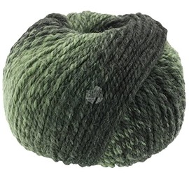 Lana Grossa Duetto Classico 08 - Grey Green/Black Green