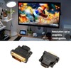 DTECH DVI to HDMI Adapter DVI Male to HDMI Female