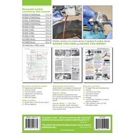 Kawasaki Z1000, Z1000SX & Versys (10 to 16) Haynes Repair Manual (Paperback)