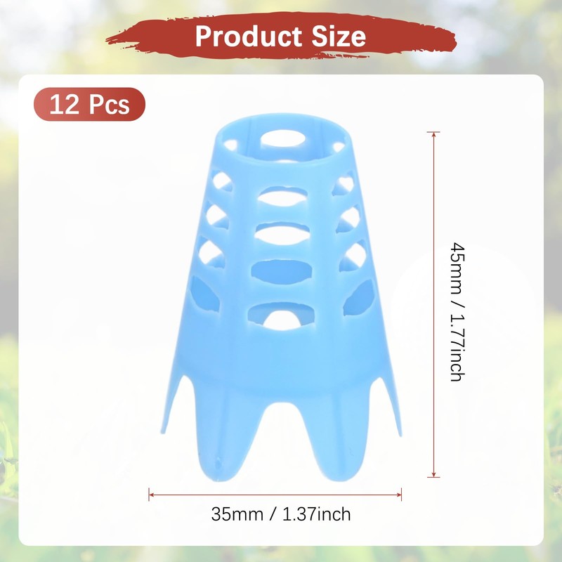 TIXIPEM Golf Simulator Tees [12PCS] - Plastic Golf Tees Use