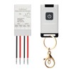 briidea Feeder Activator Remote Control, Compatible with 6-24 VDC Feeders,