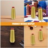 SEWACC 2rolls Metallic Embroidery Thread Reflective Glitter Floss for Sewing