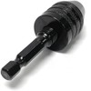 Mesee 0.3-6.5mm Keyless Drill Chuck, Quick Change 3-Jaw Chuck Adapter