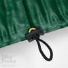 BikeParka XL Waterproof Bicycle Cover (FOREST Green)