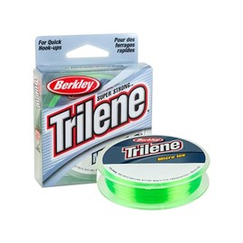 Berkley Trilene® Micro Ice®, Solar, 4-Pound Break Strength, 110yd Monofilament Fishing Line, Suitable for Freshwater Environments