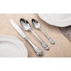 KEAWELL Gorgeous Dinner Knife, Set of 4, 18/10 Stainless Steel,