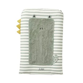 VERTBAUDET Cover for changing mat Trek green striped 72 x 49 cm