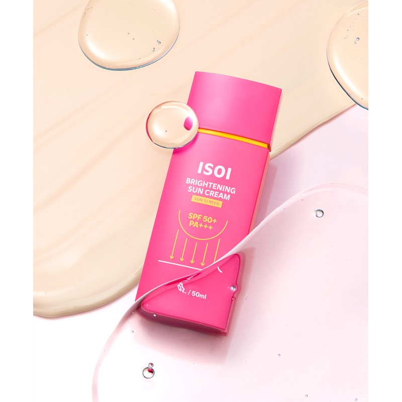 ISOI [7ml Hydrating Foam Gift] Brightening Sun Cream (Tone-Up Sun