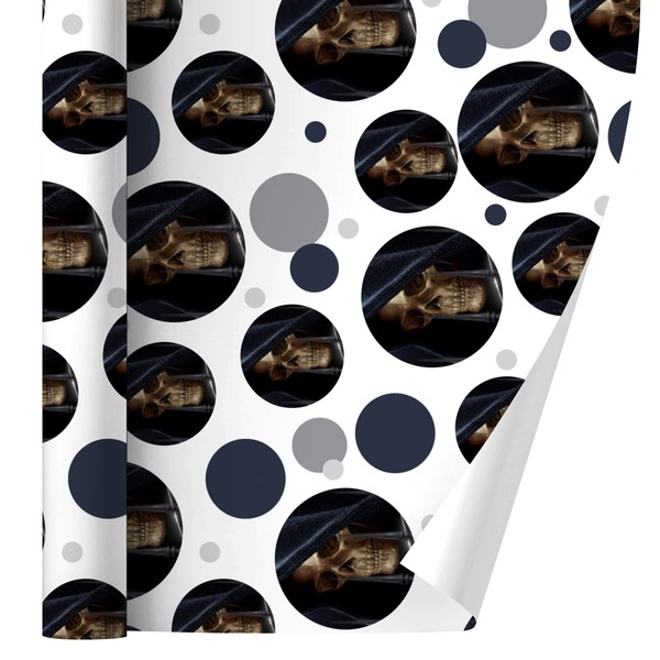 GRAPHICS & MORE Grim Reaper Dead Death Fantasy Gift Wrap Wrapping Paper Roll