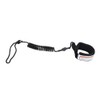 Flexible PU Cord Board Leash, 5mm Coiled Spring Stand Up
