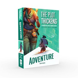 Bright Eye Games - The Plot Thickens Adventure | Card Game | Ages 14+ | 3-4 Players | English Language