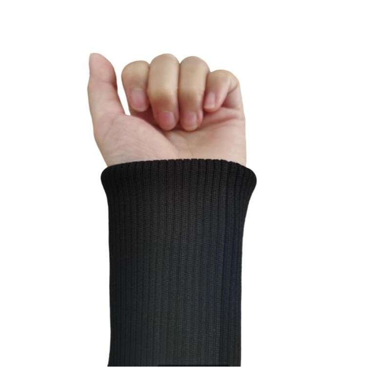 Finished Knit Cuffs for Jacket, Seamless Rib Knit Cuffs 1