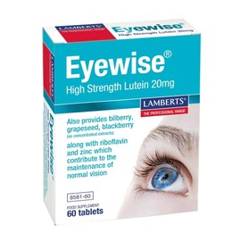 LAMBERTS EYEWISE 20MG 60TABLETS
