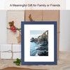 Hongkee 11x14 Picture Frame (2 Pack, Blue), Display Pictures 8x10