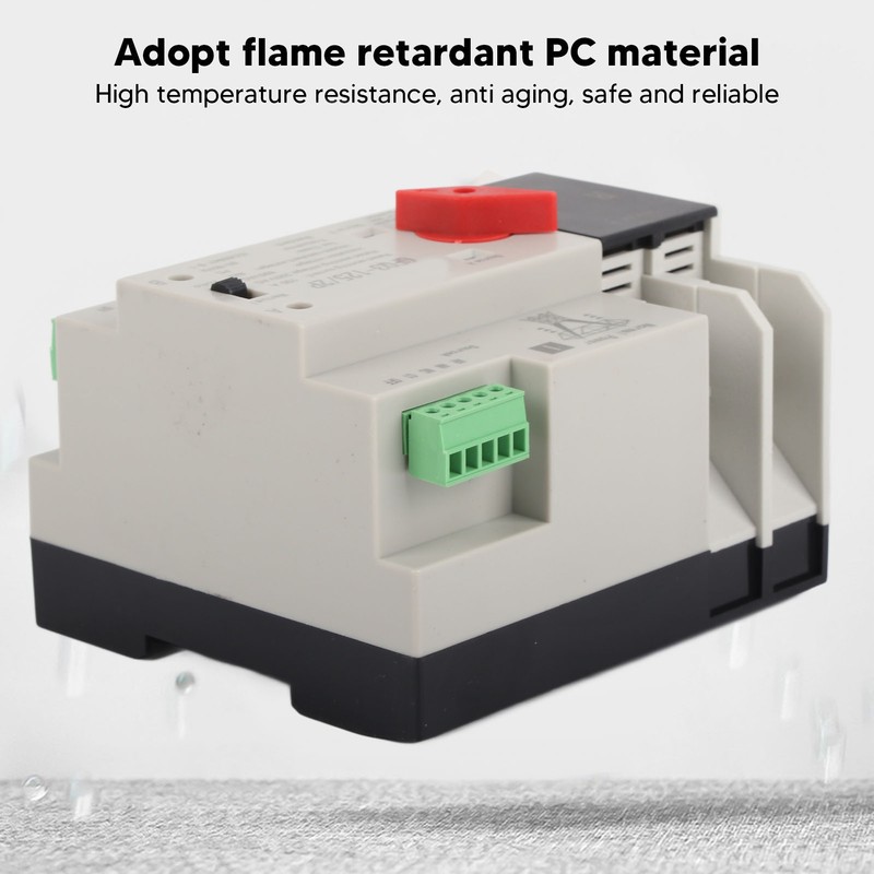 Automatic Transfer Switch Dual Power 2P Flame Retardant Power Transfer