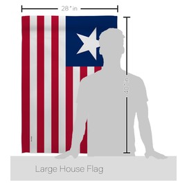 Americana Home & Garden Flag of Texas (1835–1839) House Eagle Set Americana US Historic July Memorial Veteran Independence United State American Banner Small Garden Yard Gift Double-Sided, Made In USA