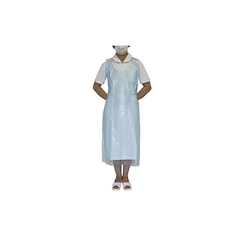 First Right PE Apron N (Sleeveless) FR-835 (Blue) 50 Mylli
