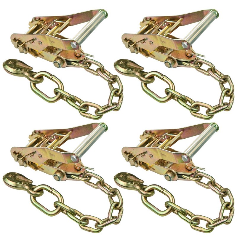 VULCAN Ratchet Buckle - 2 Inch Wide Handle - Chain