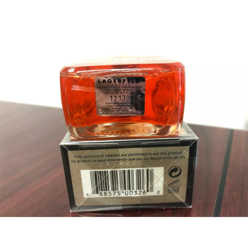 PARFUMS LAGERFELD *2011* LAGERFELD CLASSIC by PARFUMS LAGERFELD 4.2 FL
