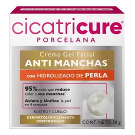 Cicatricure Porcelana Crema Gel Facial Antimanchas 50g Momento de aplicacin DaNoche Tipo de piel Normal                                               