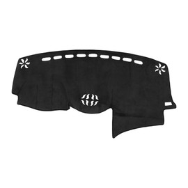 Hihaha Dash Cover for RX330 2004-2006 / Center Console Dashboard Cover/Non-Slip/Flannel / 1 Pcs Black