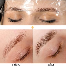 Kit 2 en 1 de Laminado Cejas y Levantamiento Pestañas Set Permanente DIY Rizado Duradero sin Calor para Uso Casa Salones Belleza