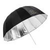 Glow Easy Lock Medium Deep Silver Fiberglass Umbrella (33")