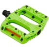 Sixpack 1st Ride Flat Bicycle Pedals Green