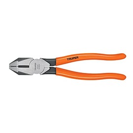 Truper T201-8, Pinza profesional para electricista 8", mango de vinil