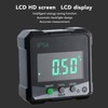Digital Angle Gauge, Digital LCD Protractor Inclinometer Dual Axis Level