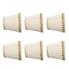 6Pcs Small Lamp Shades Safe Soft Easy Installation Modern Light