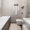 Dahey Small Towel Rack with 6 Hooks, Towel Holder Wall