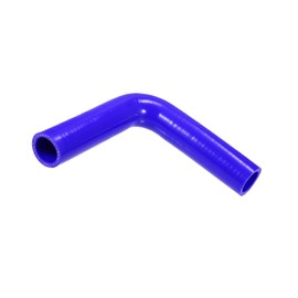 INFINAUTO 28mm 1.10" ID 90 Degree Elbow Silicone Reducer Hose Pipe Bend Turbo Water Intercooler Blue Stylish Design
