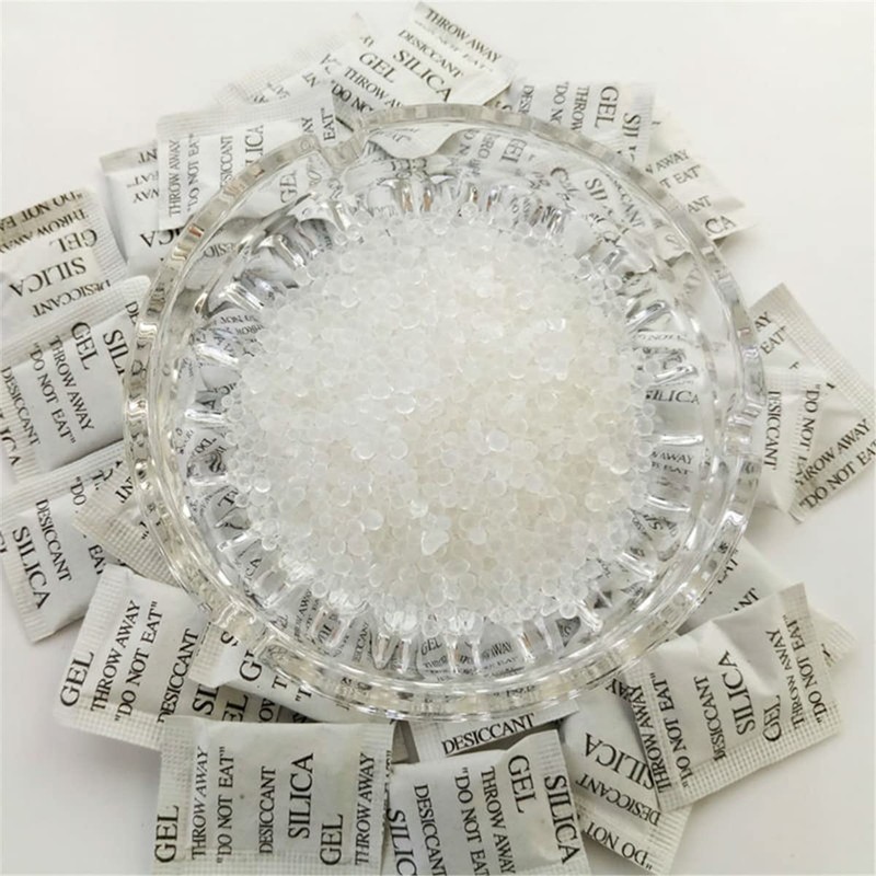 Weriirew 100 Bags Silica Gel Bag Sachets Desiccant Small Bags