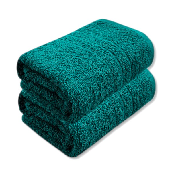 A & B TRADERS Bath Sheets Big Size Large Jumbo Towels Pure Egyptian Cotton Quick Dry Soft Bathroom Towels (Bath Sheet, Teal)