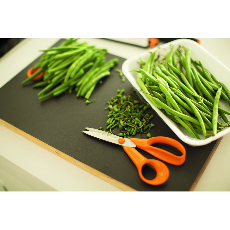 Fiskars Kitchen Scissors, Total Length: 18 cm, Steel/Synthetic Material, Classic,