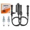 Ignition Coil Pack Kit Spark Plug + Cap For Honda